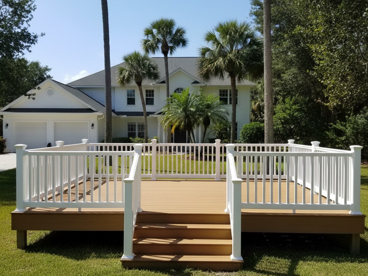 Screened-In Deck & Porch Additions completed by Omega Deck Co in Rotonda West, FL