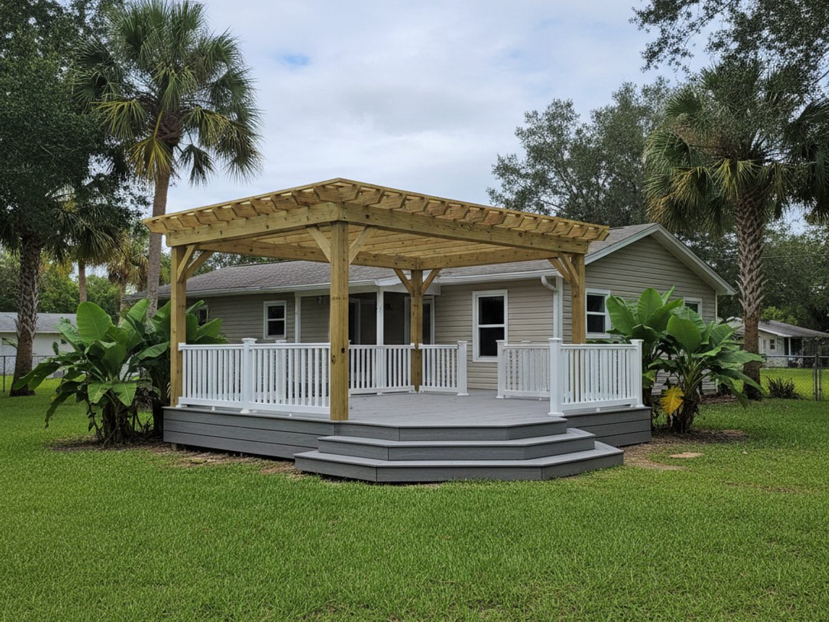 Deck Repair completed by Omega Deck Co in Englewood, FL
